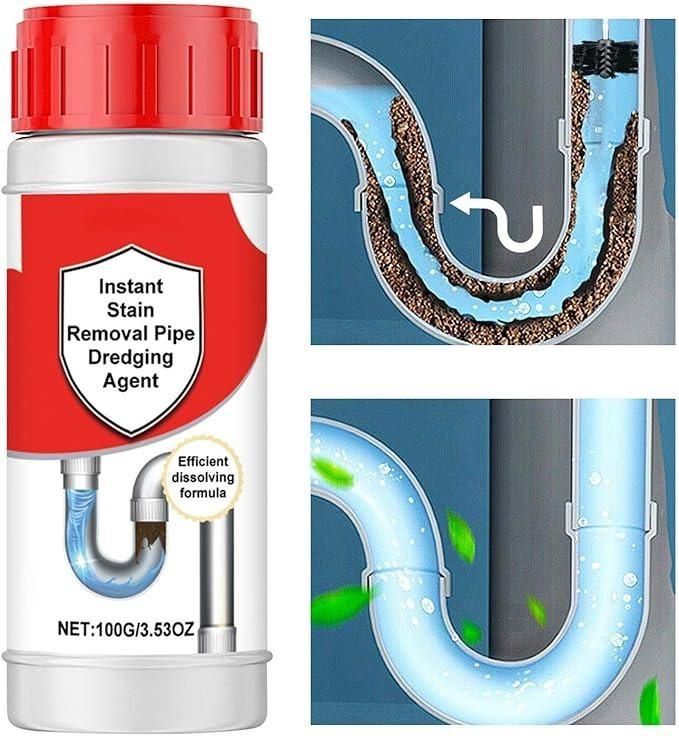 Instant Stain Removal Pipe Dredge Agent 100gm.