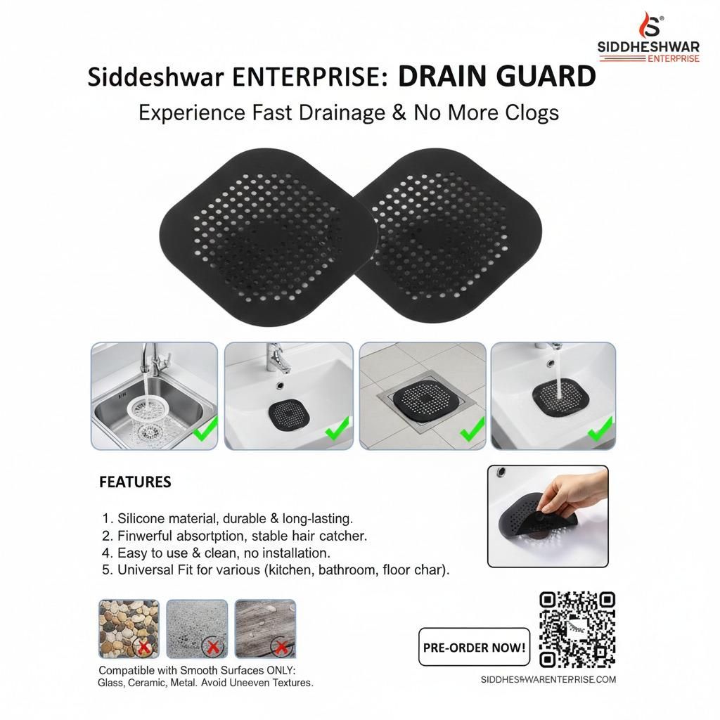 Drain Guard Suction With Cup