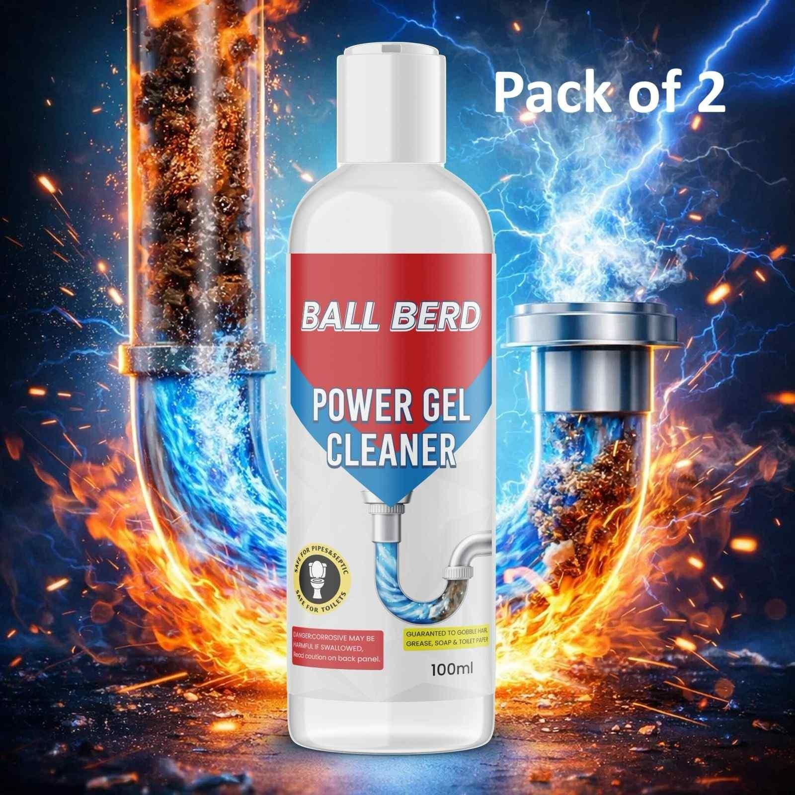 Ball Berd Power Gel Drain Cleaner 100 ml (Pack of 2)