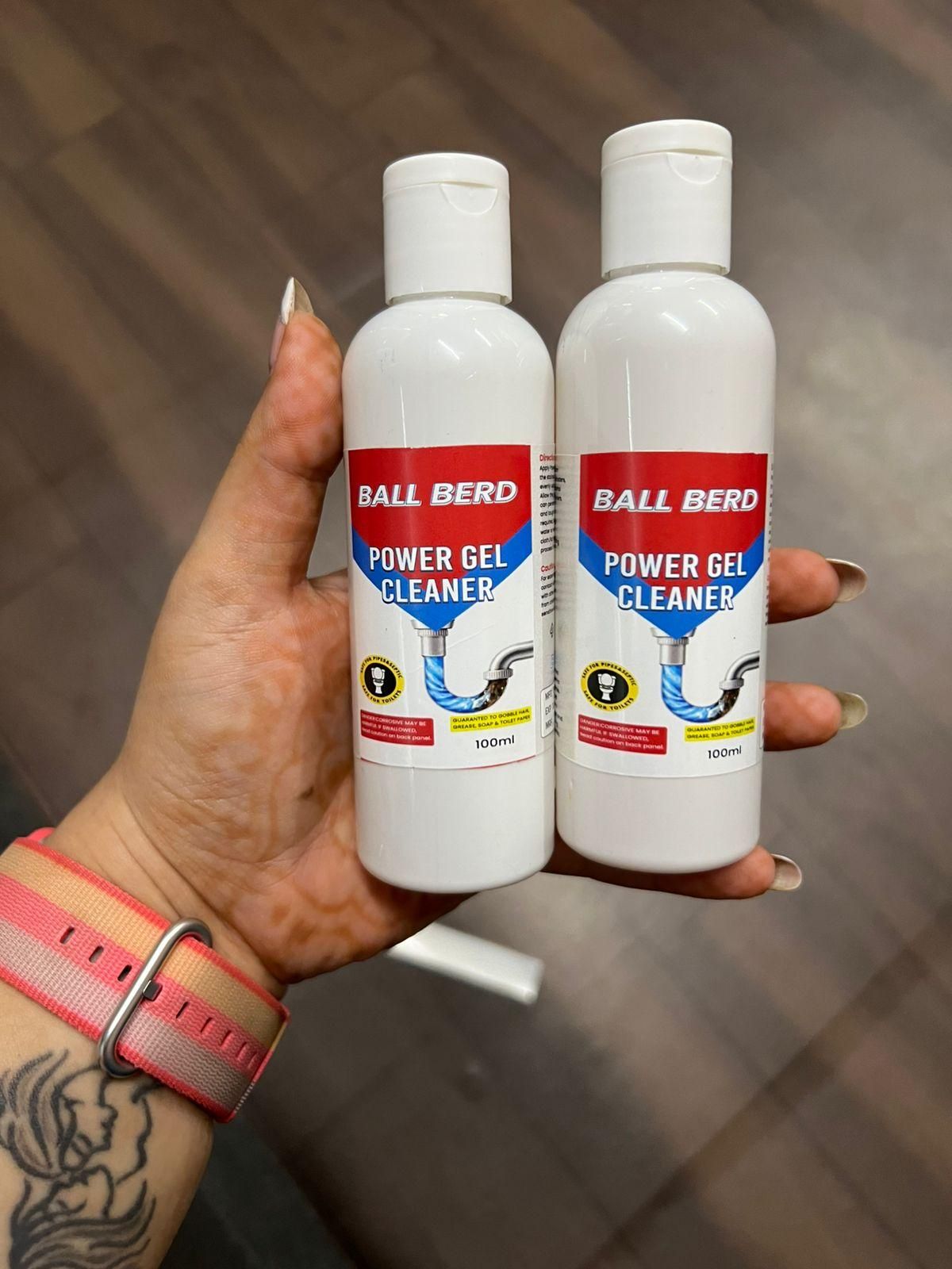 Ball Berd Power Gel Drain Cleaner 100 ml (Pack of 2)