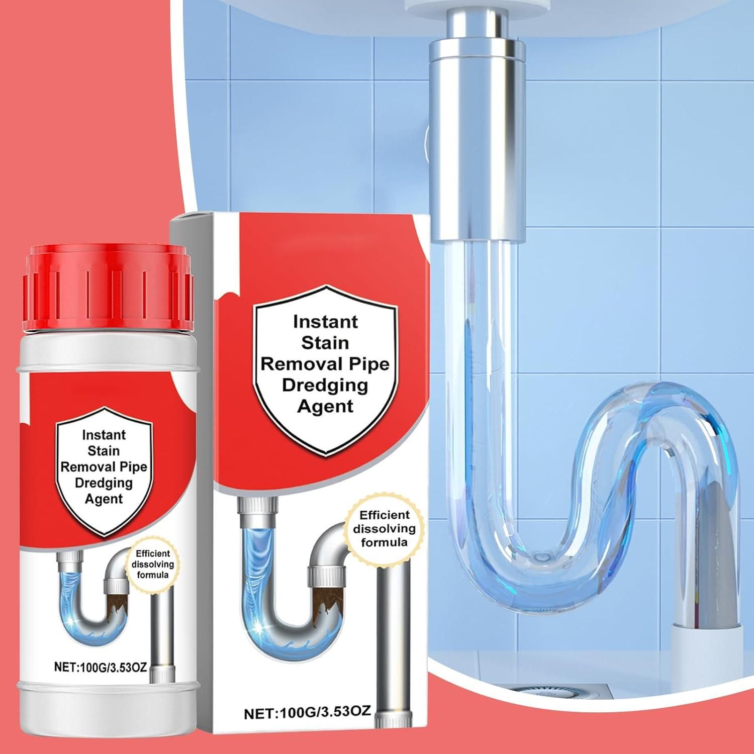 Instant Stain Removal Pipe Dredge Agent 100gm.