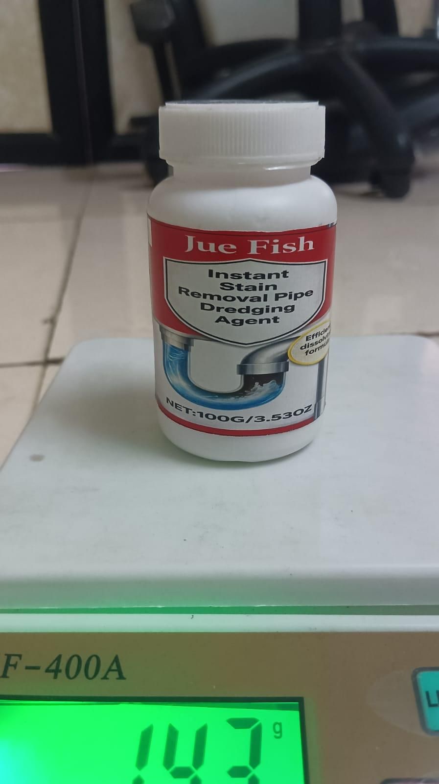 Instant Stain Removal Pipe Dredge Agent 100gm.